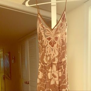 NWOT Bergdorf Goodman Tracy Reese brown dress